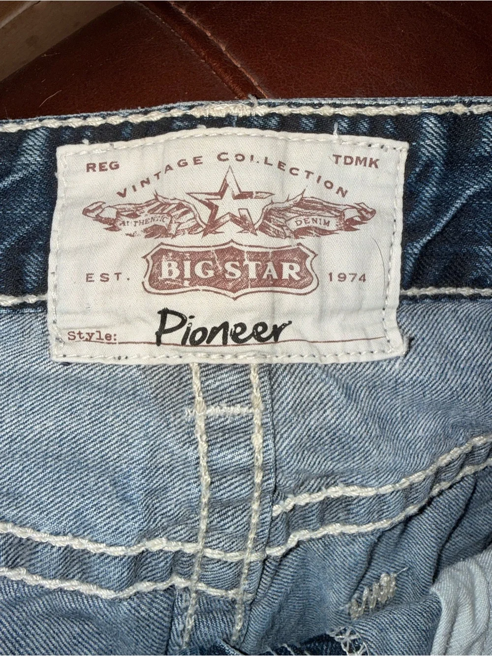 Big Star Men's Faded Blue Bootcut Jeans
